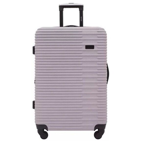 Kensie Hillsboro Expandable Rolling 1Pc Burnished Lilac Luggage new - Picture 1 of 11